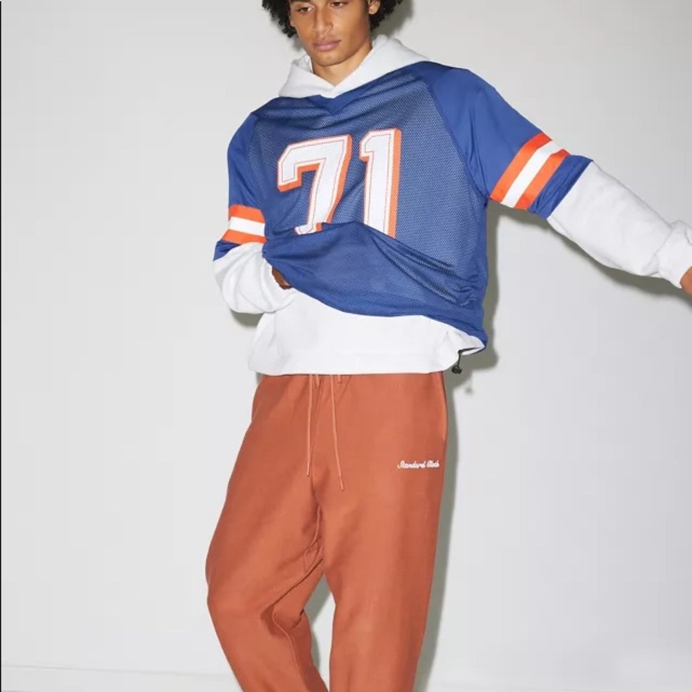 Urban Outfitters Standard Cloth Mesh Football Jersey